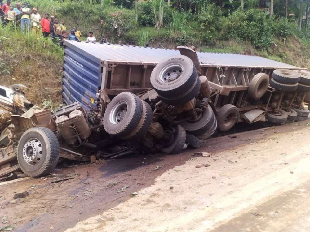 The fatal truck accident killed one person.