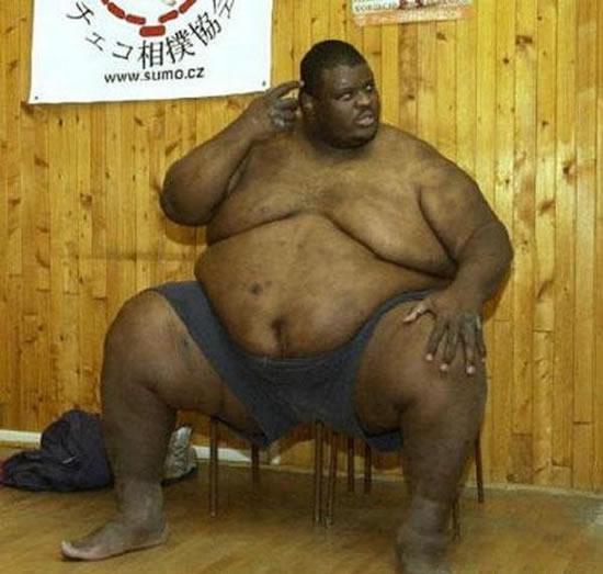 Emmanuel Yabrauh was  the world’s biggest and heaviest sumo wrestler.
