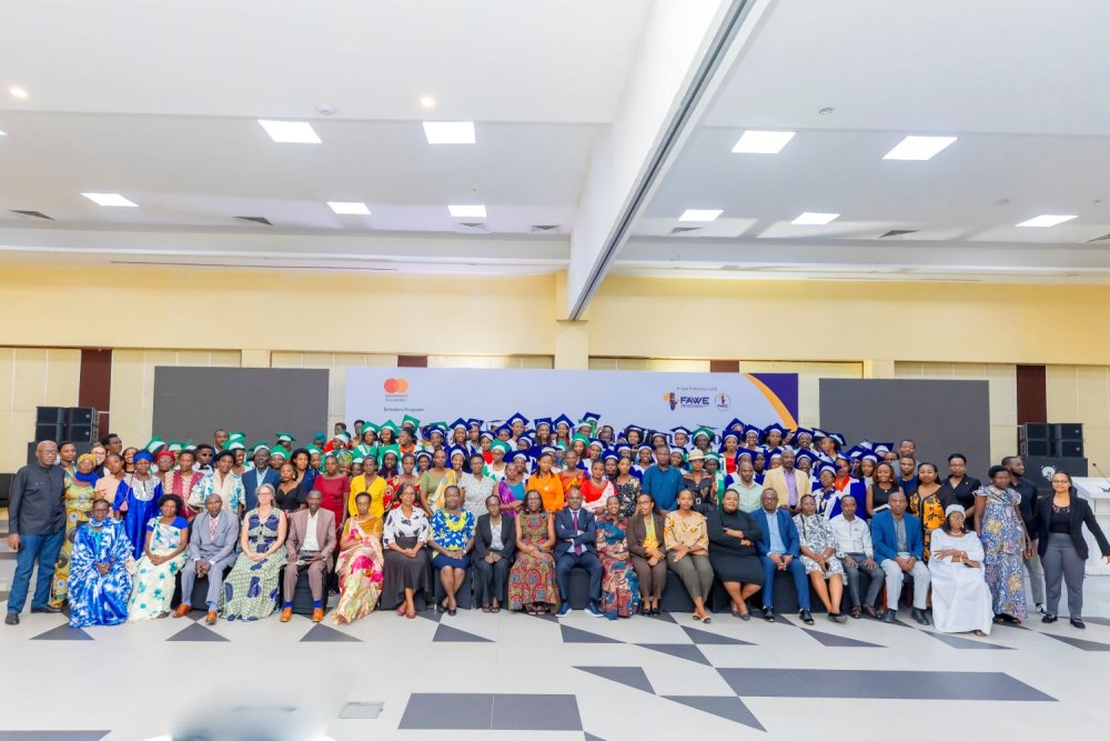 The graduates completed their studies at the University of Rwanda (UR) and INES Ruhengeri, receiving their degrees at the end of 2024.          