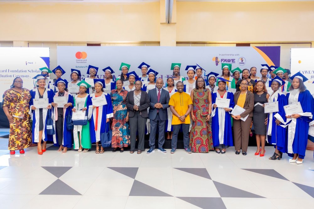 In its fifth cohort of university graduates, FAWE Rwanda, together with the Mastercard Foundation, on Wednesday, celebrated the academic achievements of 117 young women who recently completed their undergraduate studies. 