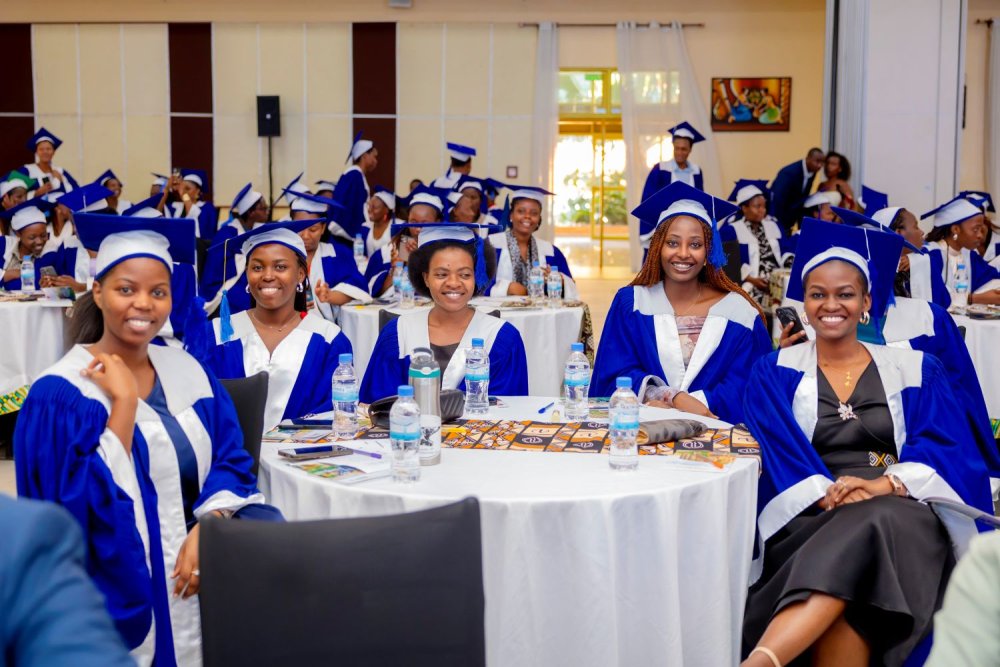 The students supported by FAWE graduated from five different departments.         