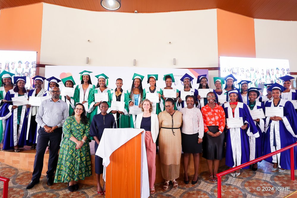 FAWE also awarded them certificates.