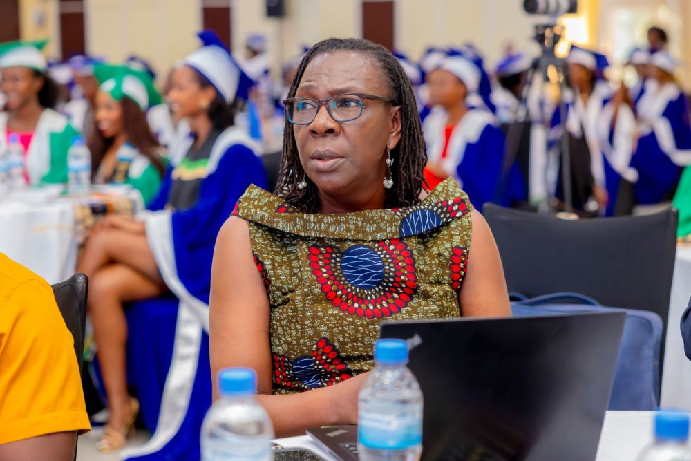 Dr. Martha Muhwezi, Executive Director of FAWE Africa, thanked the Government of Rwanda for creating opportunities for girls and urged the graduates to become change-makers and role models.