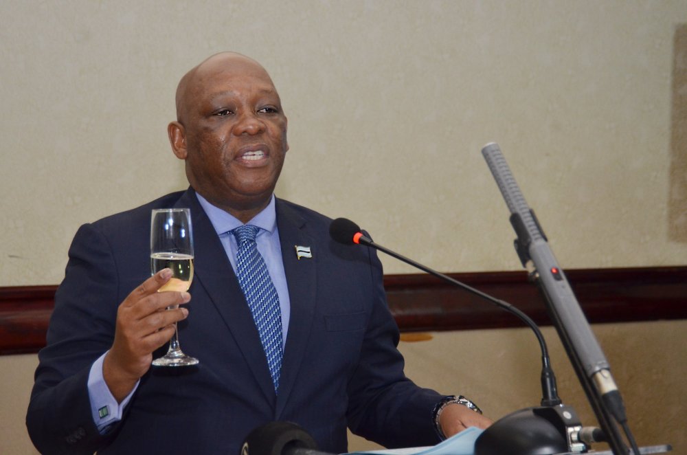 The Minister of Defence in Botswana,Thomas Kagiso Mmusi was the guest of honour at the event.