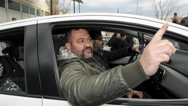 Golden Dawn MP Lagos led the group of the far-right supporters