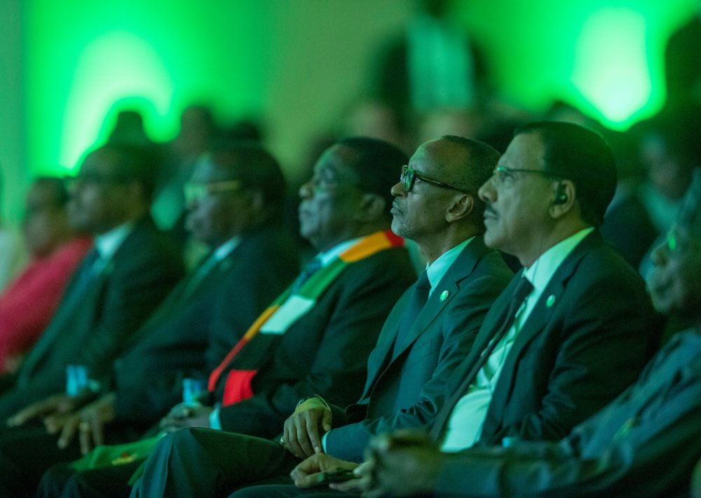 The President of Zimbabwe, Emmerson Dambudzo Mnangagwa; Mohamed Bazoum of Niger; President Paul Kagame and the Vice President of Tanzania, Philip Mpango attended the summit. 