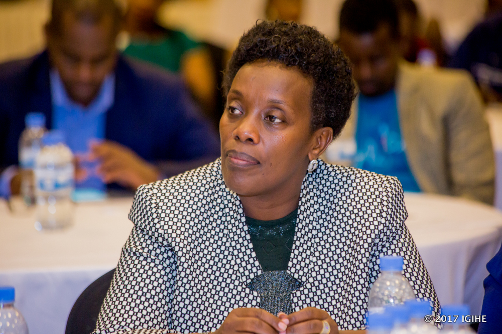 The Minister of Health, Dr Diane Gashumba