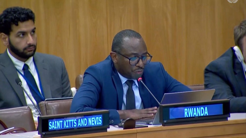 Kayinamura explained that Rwanda 'knows first-hand what it takes to build a nation from the ashes'.