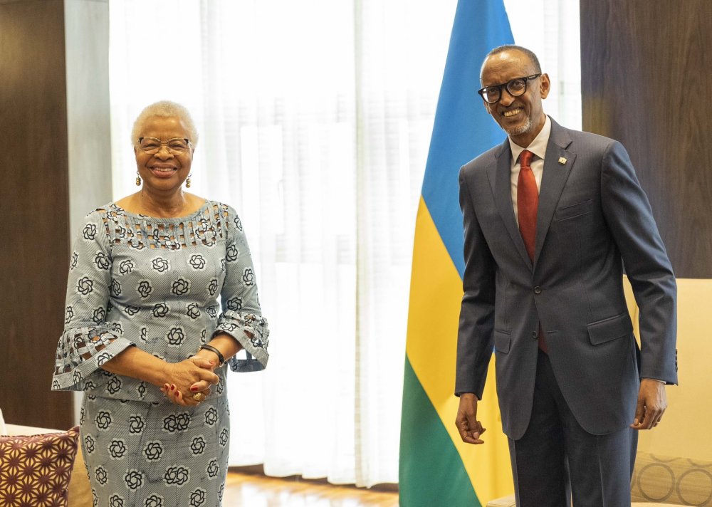 President Kagame has held talks with Graça Machel. 