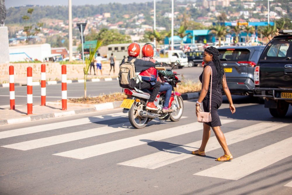 Police has launched operations against motorists violating pedestrian walkways. 