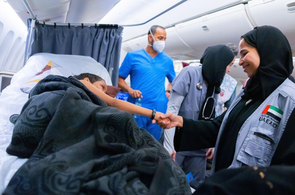 To date, 2,630 patients and their relatives have arrived in the UAE—an effort that reflects the country's commitment to delivering essential medical care to Palestinians.