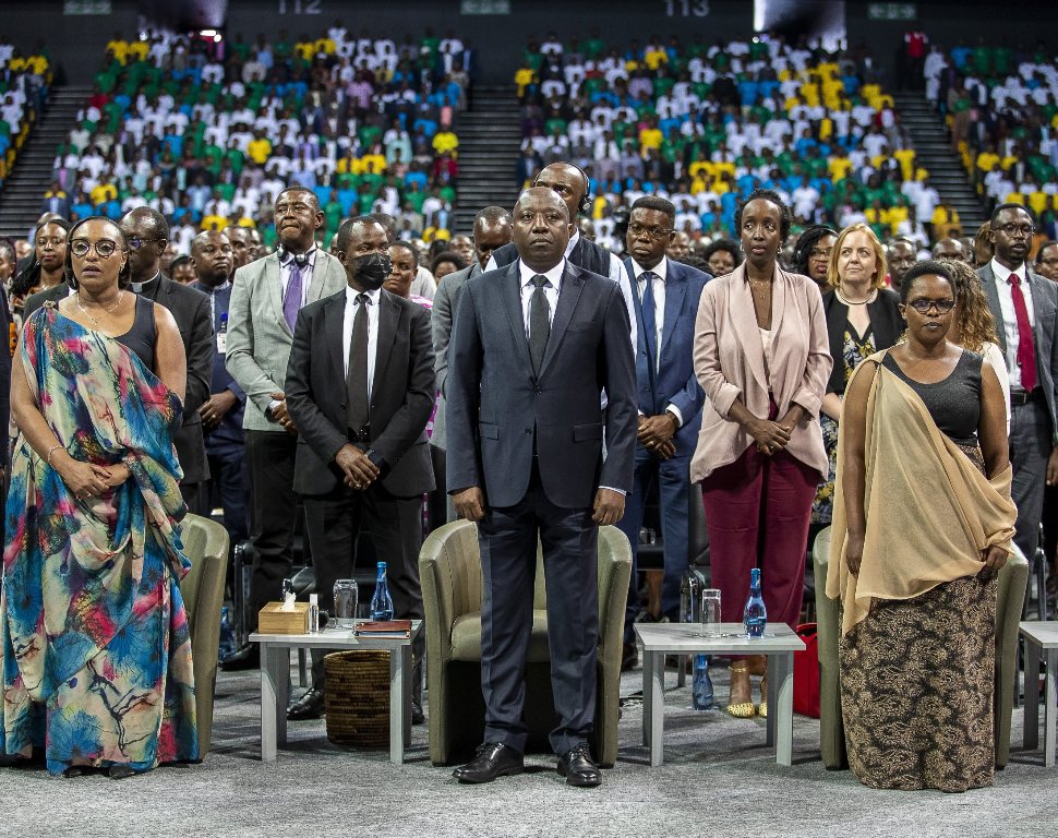 The celebration of World Teachers' Day took place at BK Arena at national level. 