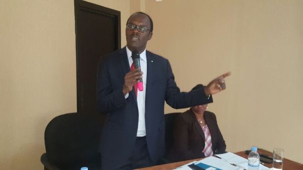 The executive secretary of the National Unity and Reconciliation Commission (NURC) Fidèle Ndayisaba
