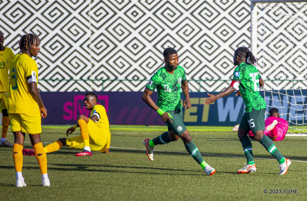Zimbabwe hosted Nigeria in Rwanda during Match day 2 of the same qualification series.