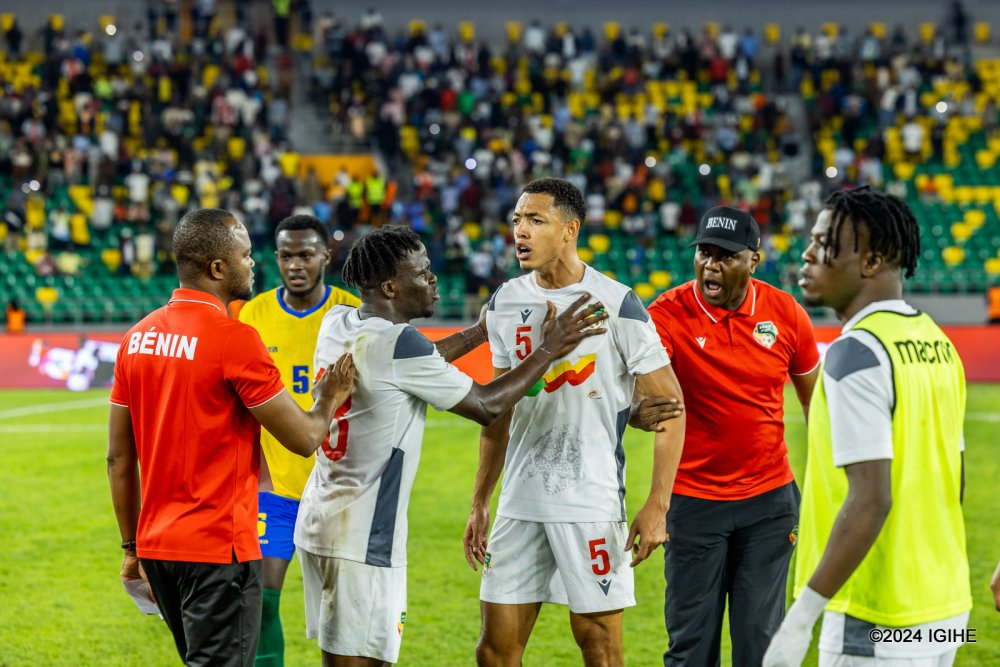 The incidents occurred during a Group D Africa Cup of Nations 2025 qualifier played on October 15, 2024, at Amahoro Stadium.