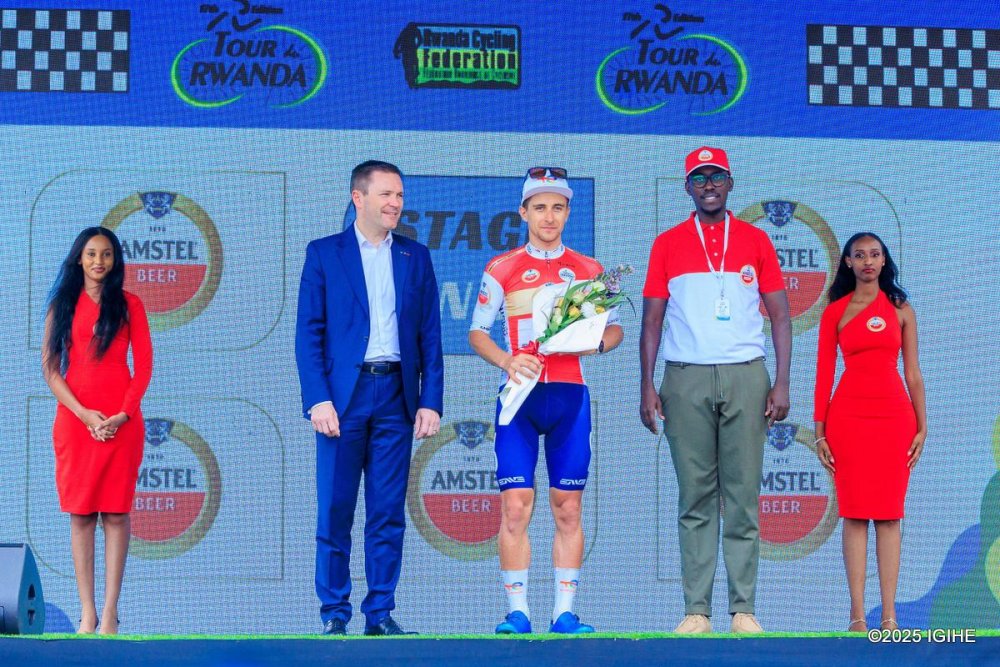 This year, Belgian cyclist Aldo Taillieu from the Lotto Dstny Devo Team was the first to wear the coveted jersey.