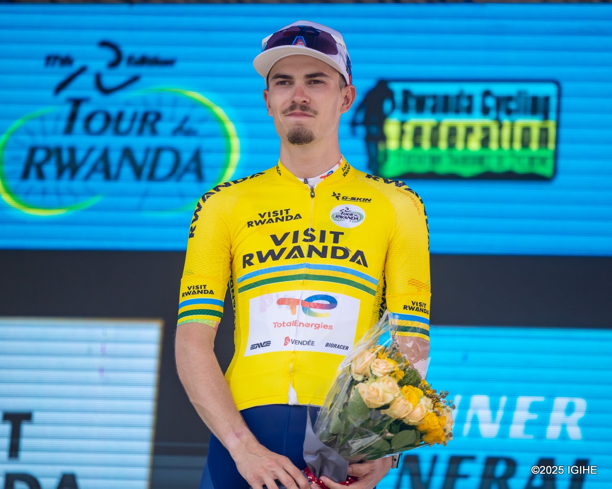 Delbove secured both the stage four win and the yellow jersey.