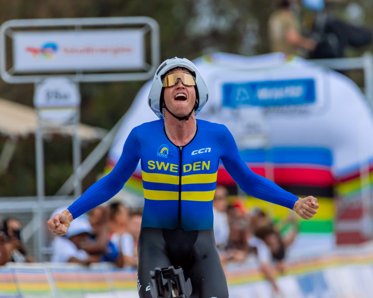Sweden’s Jakob Söderqvist has made history at the 2025 UCI Road World Championships in Kigali, claiming Sweden's first-ever under-23 men's individual time trial title.