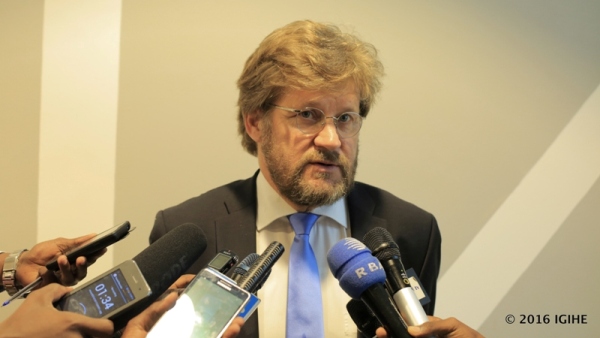Ambassador, Pekka Juhani Hukka will represent Finland in Rwanda