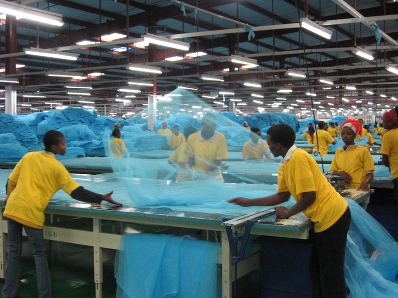 The government of Rwanda has revealed a plan to launch an industry manufacturing mosquito nets inside the country