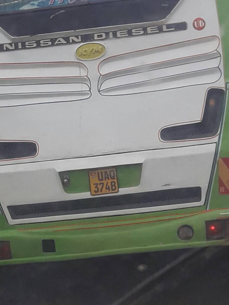 The said cars had Ugandan plate matrices