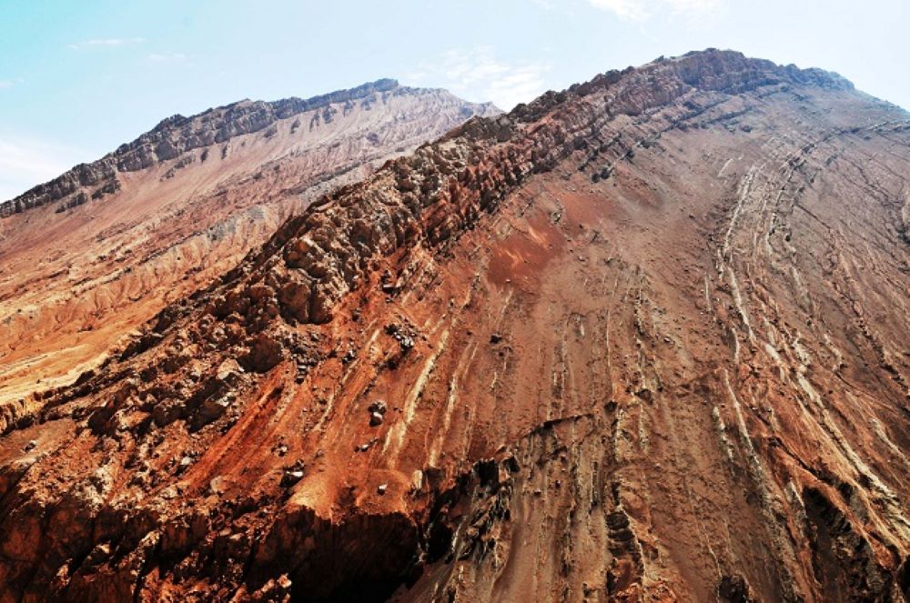 Flaming Mountain is among touristic attractions in Xinjiang.