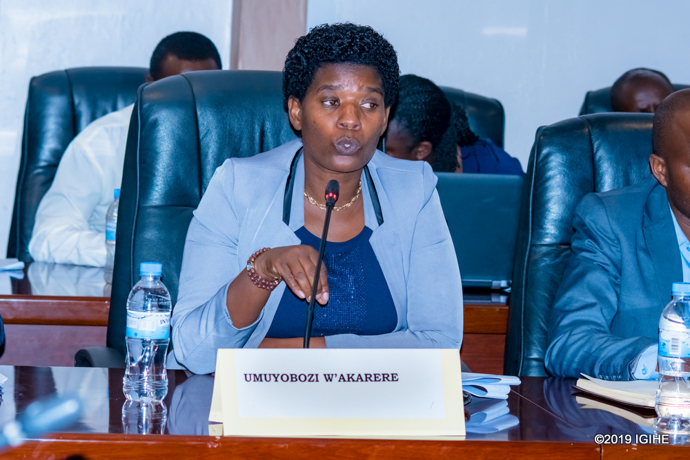 Uwambajemariya Florence, the mayor of Burera district has been appointed the executive secretary of Western province