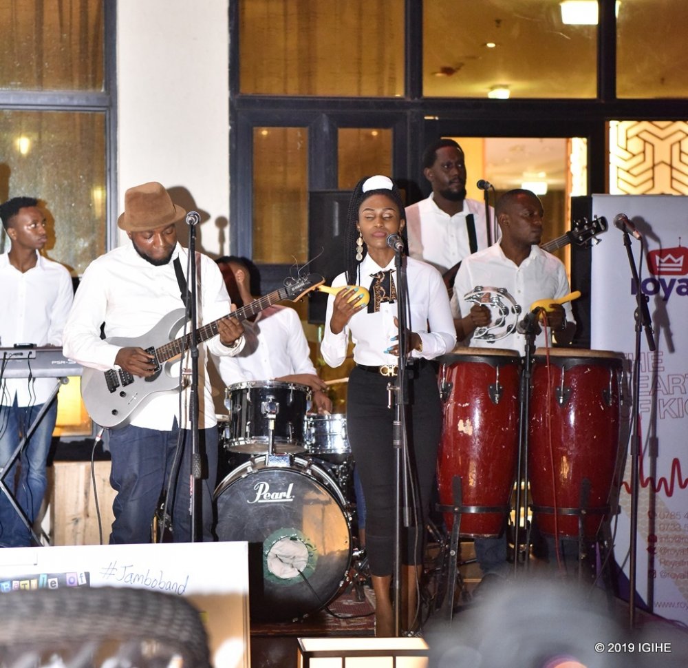 Jambo Band, crew of seven was also warmly welcomed on stage and performed different Western songs among other African songs.