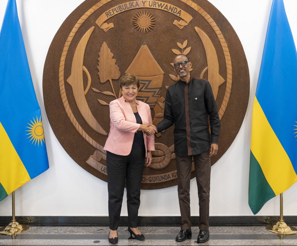 Kristalina was hosted at Urugwiro Village on Wednesday 25th January 2023. 