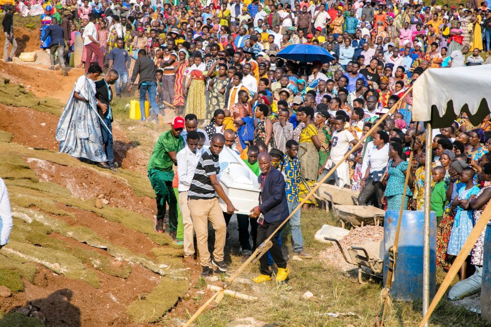 The death of 11 people in maize drier accident shocked Rusororo residents. 