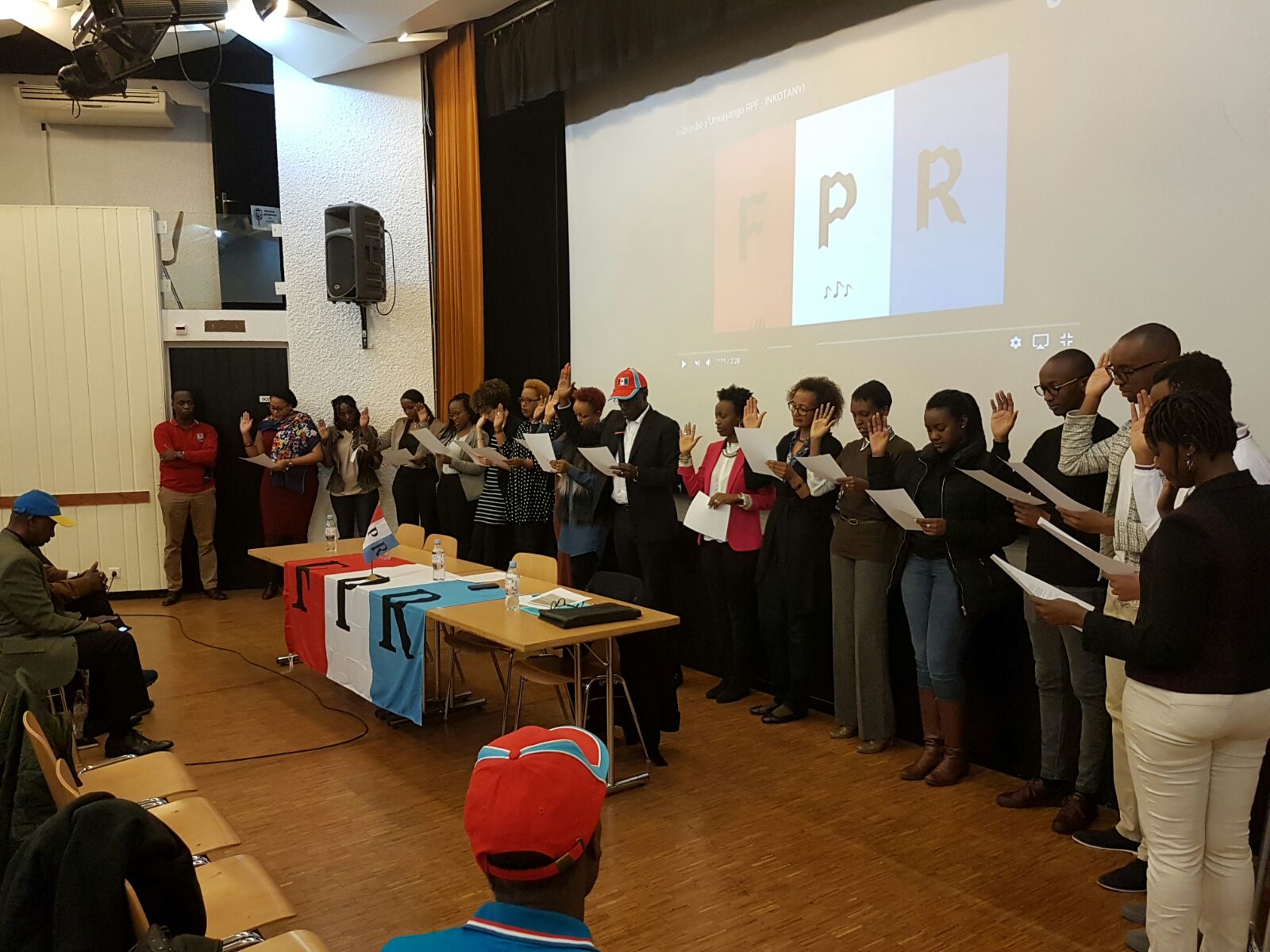 New RPF Switzerland members swearing in yesterday.