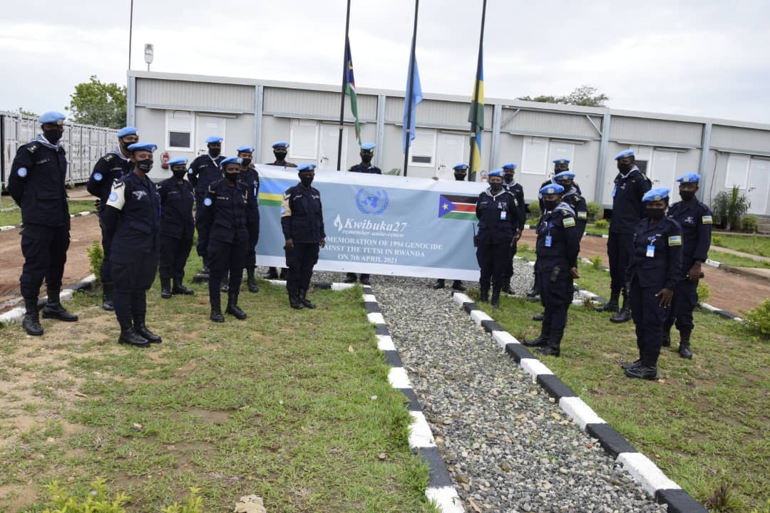 FPU-3 contingent deployed in Juba joined the rest of Rwandans to remember.