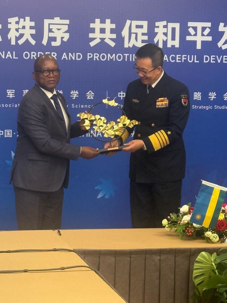 The agreement was formalized in Beijing during a meeting between Rwanda’s Minister of Defence, Juvenal Marizamunda, and Admiral Dong Jun, China’s Minister of National Defence.