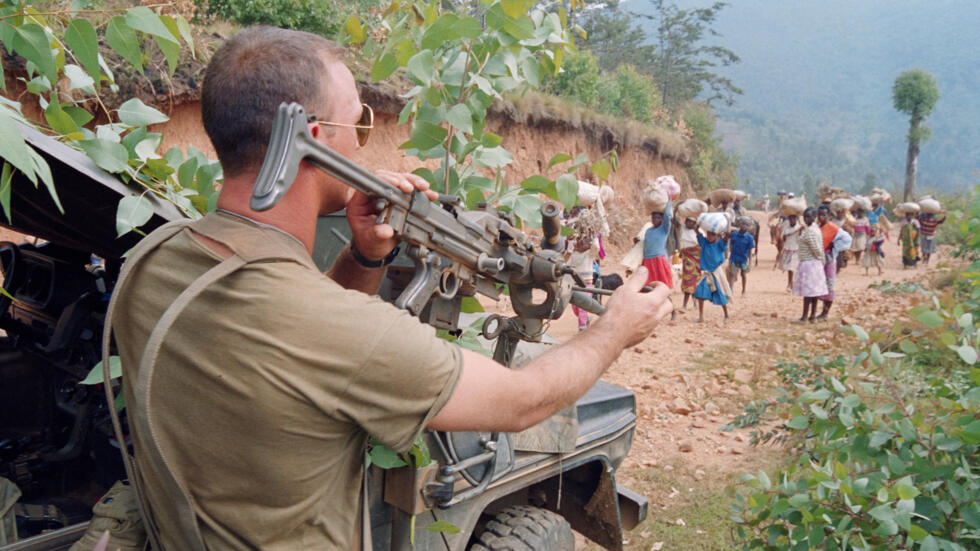  The investigation against French soldiers who were part of the Operation Turquoisewas once again suspended in October 2023.