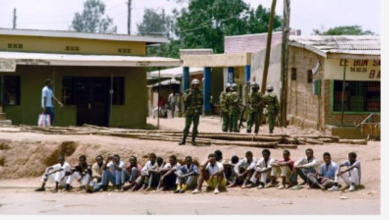 In different areas of Kigali, Tutsi people were targeted, rounded up, and accused of being collaborators.