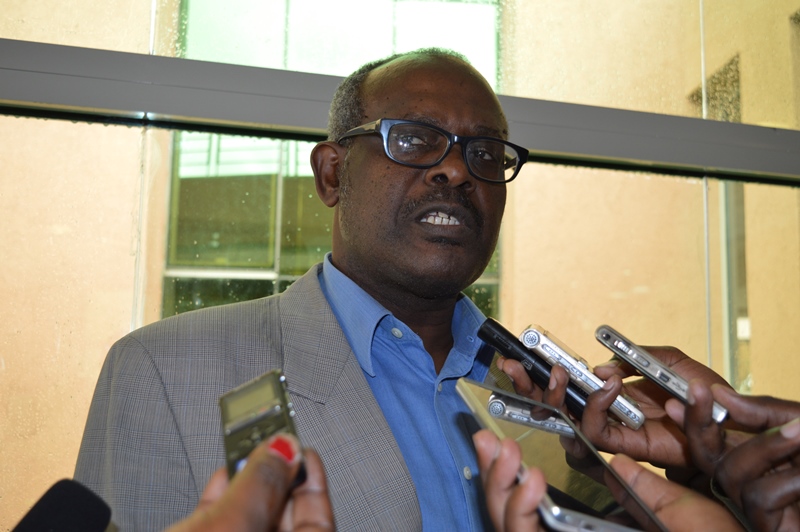 The president of commissioners in the public service commission, François Habiyakare