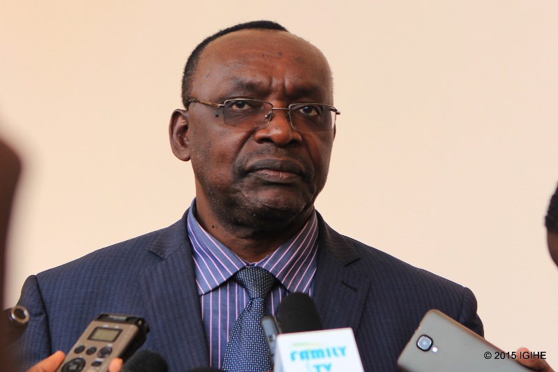 The Minister of Trade and Industry, François Kanimba