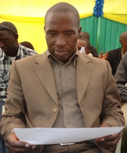 Munyanziza Zephanie ,the outgoing executive secretary of Bugesera district