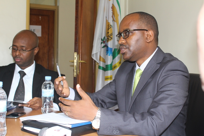 The permanent secretary in MINAGRI, Innocent Muhayimana