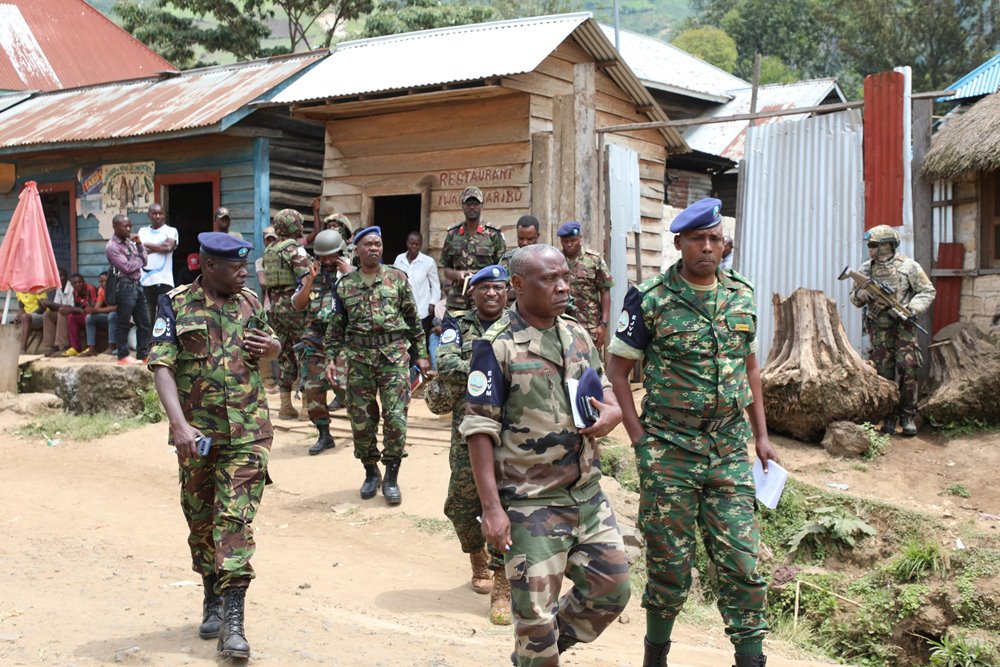 EAC forces have verified M23 withdrawal in Eastern Congo. 