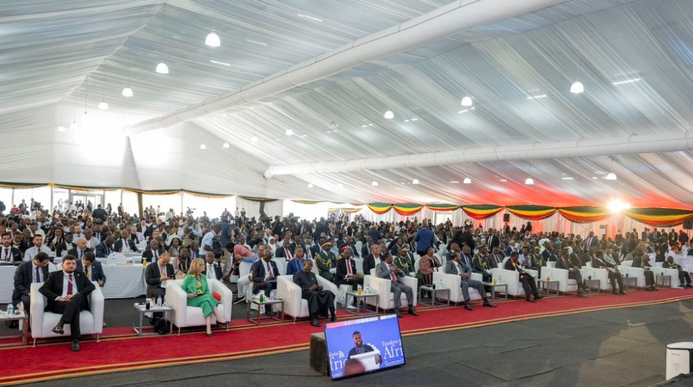 The Summit is taking place in Victoria Falls in Zimbabwe.  