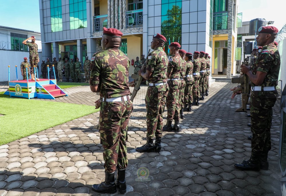 The ceremony took place at EACRF Headquarters in Goma. 
