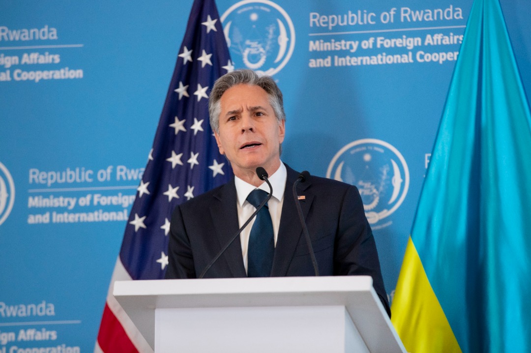 Survivors of the Genocide against the Tutsi want Blinken (pictured) to retract vague ‘Kwibuka30’ statement.