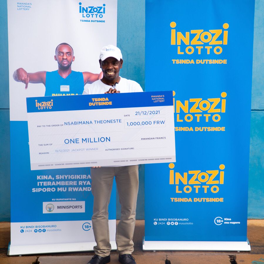 The jackpot was initially set to Rwf1 million. 