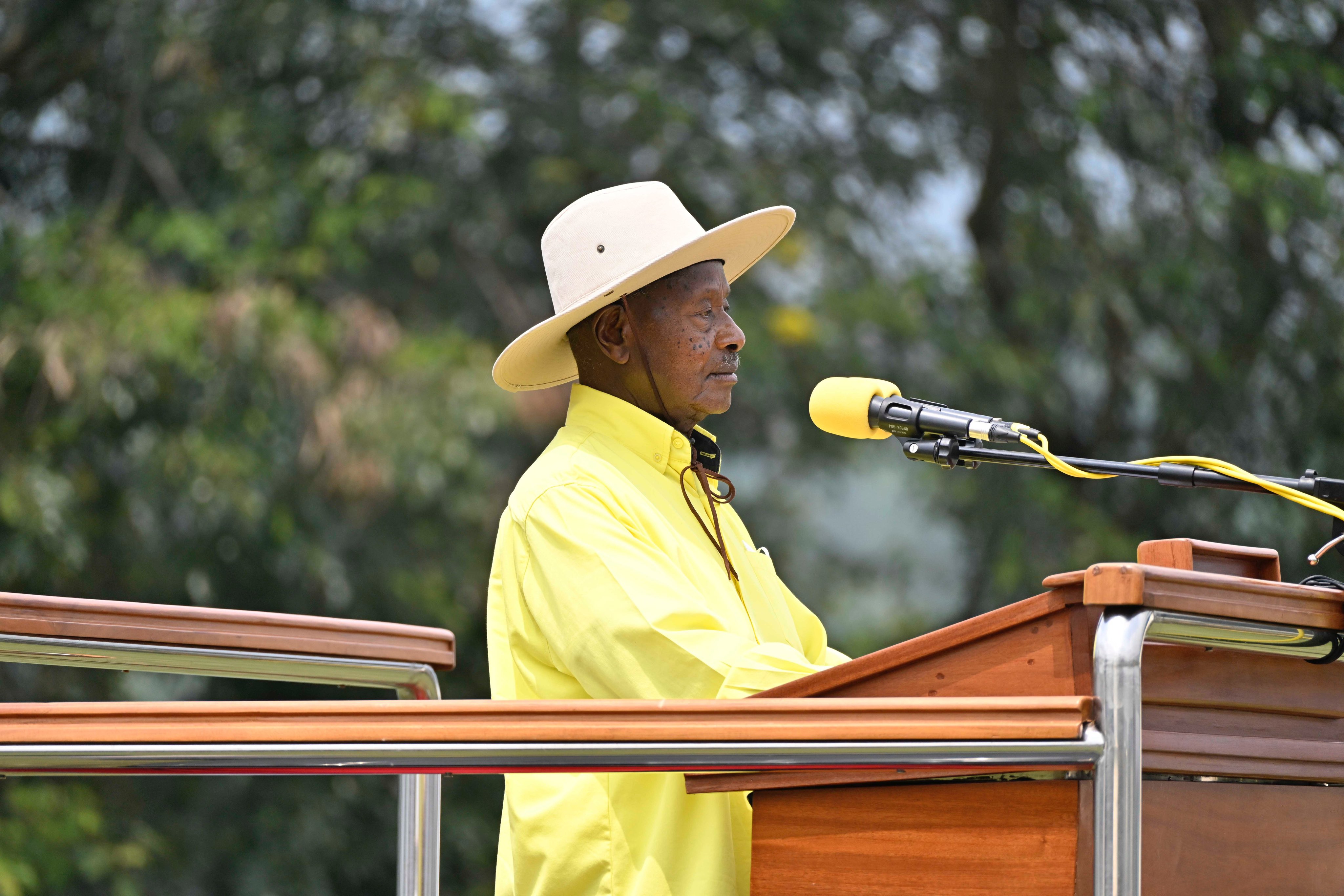 Museveni urged voters to turn out in large numbers, assuring them that the elections would proceed without disruption.