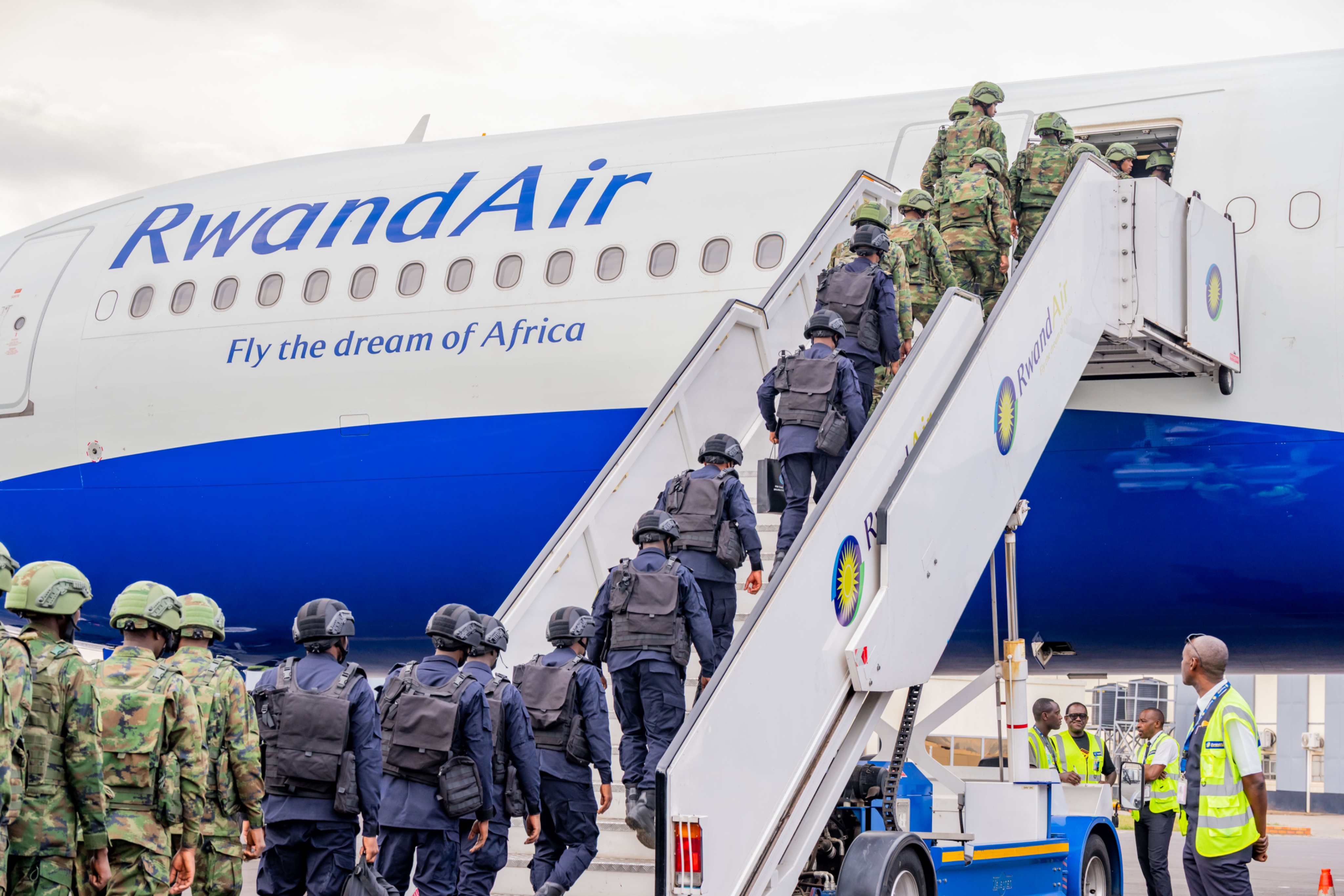A new contingent of the Rwanda Security Forces departed for Cabo Delgado, Mozambique, on Monday, September 15, 2025.