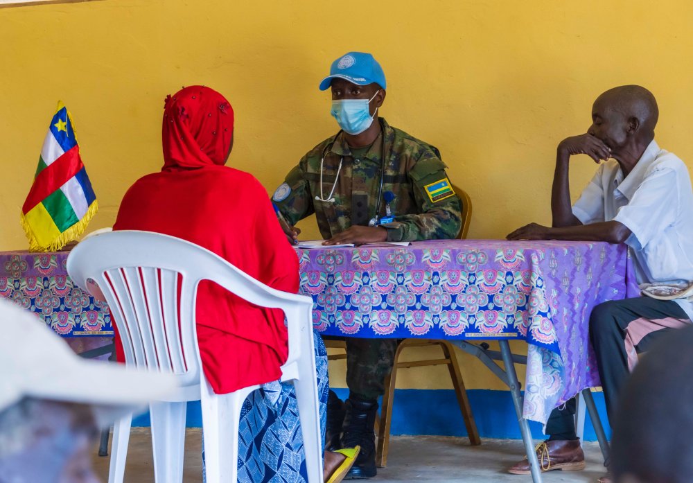 The medical outreach programme was extended to more than 200 residents.