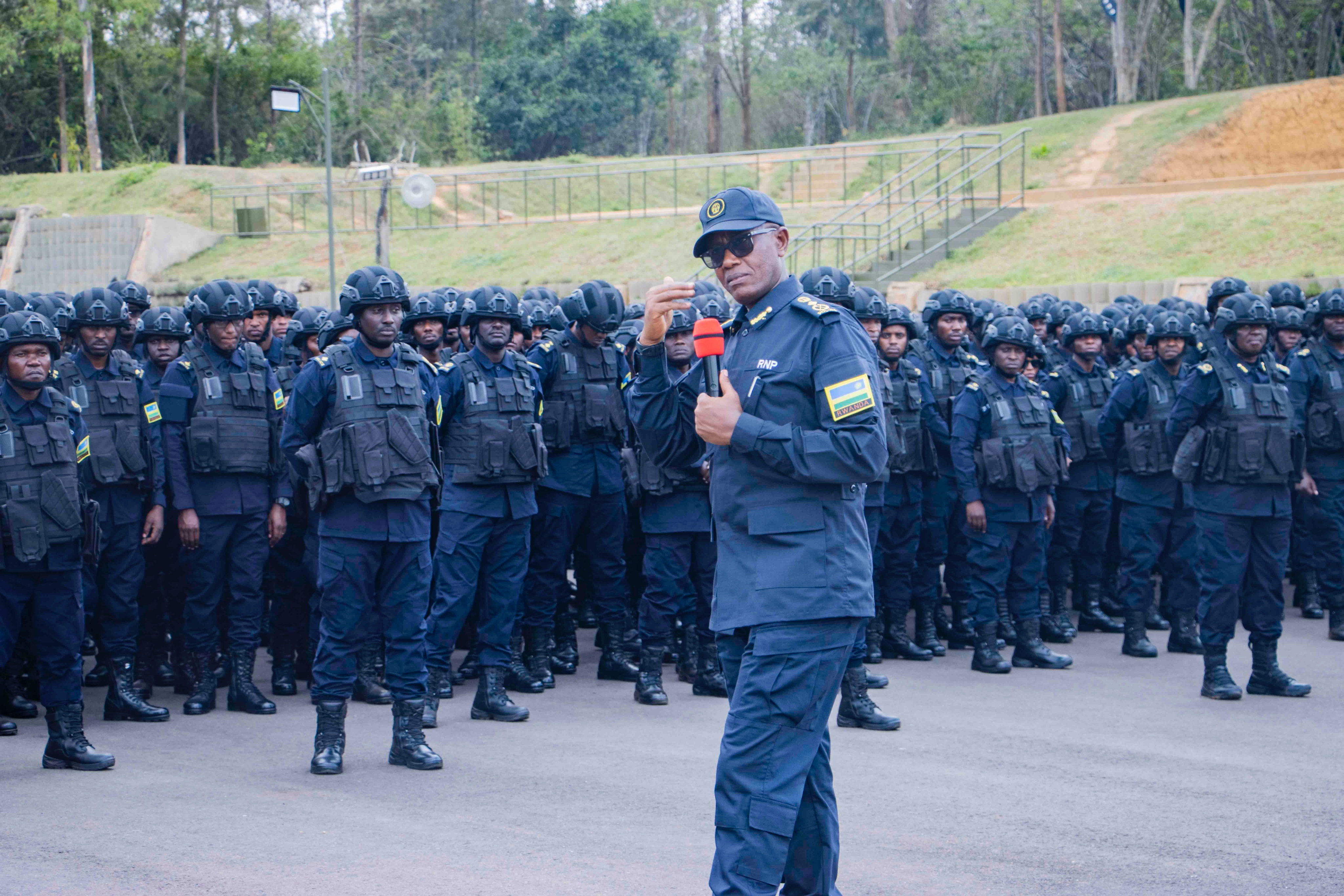 Commissioner of Police Sano, in his remarks, urged the troops to foster teamwork and avoid any misconduct that could damage Rwanda’s reputation abroad.