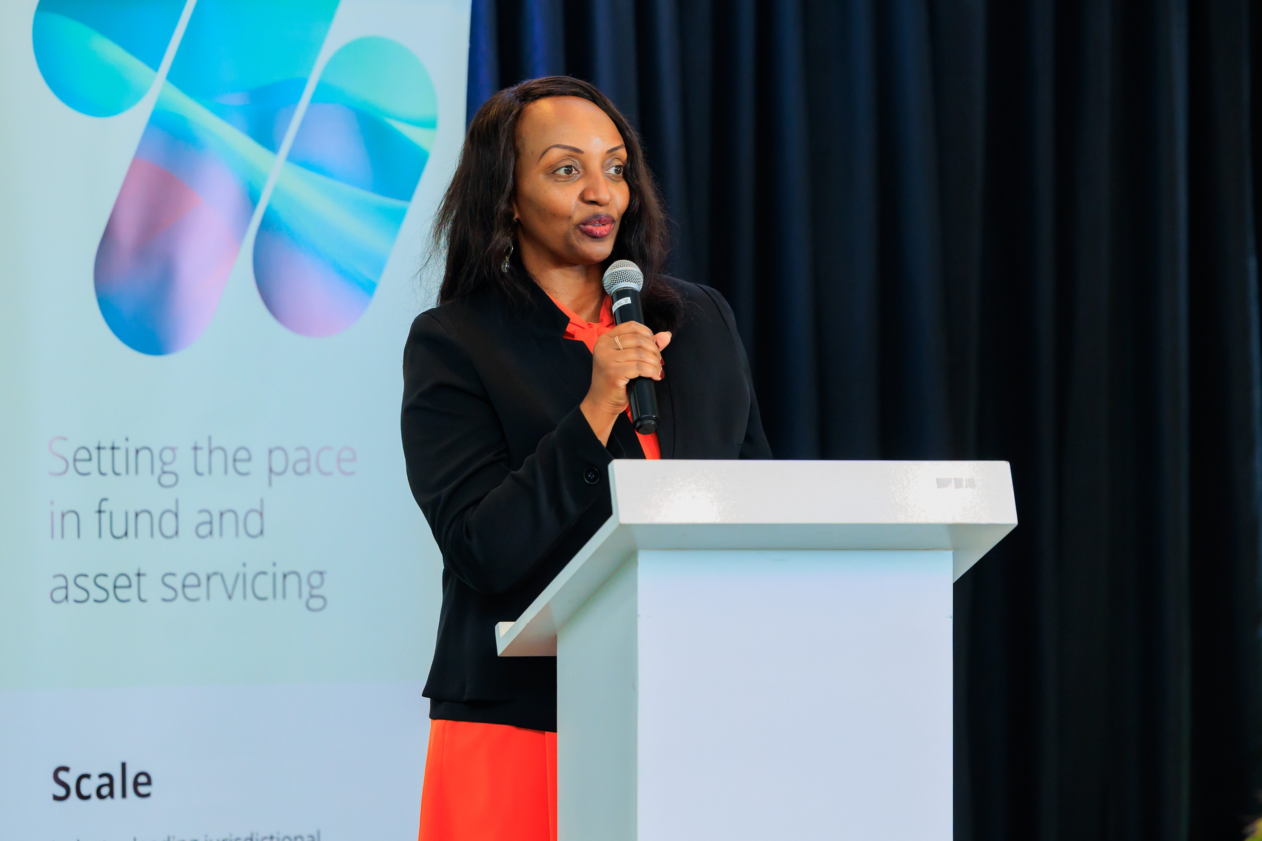 Soraya Hakuziyaremye, Governor of Rwanda’s central bank, delivered a keynote address, stressing the country’s strategic efforts to build a robust financial ecosystem.