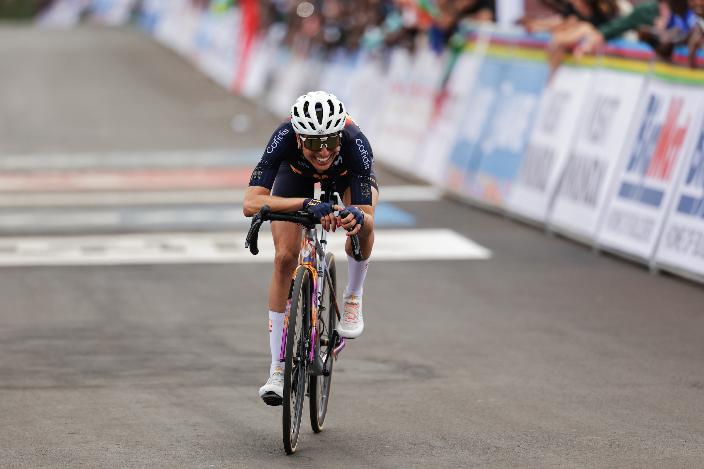 Spain’s Mavi García won historic bronze in the Women’s Elite Road Race.